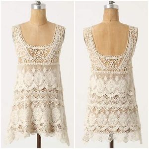 Anthro Epilogue Crochet Tank